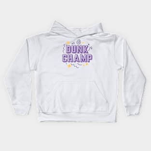 Dunk Champ Court Purple Kids Hoodie